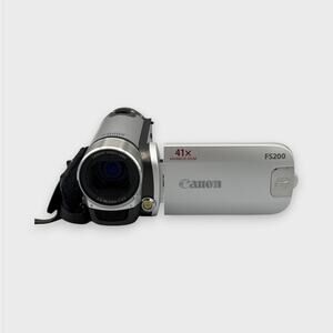 Canon FS200 Digital Camcorder | SD Video | Silver